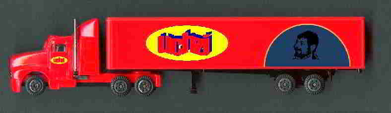 Roter uchzi-Truck